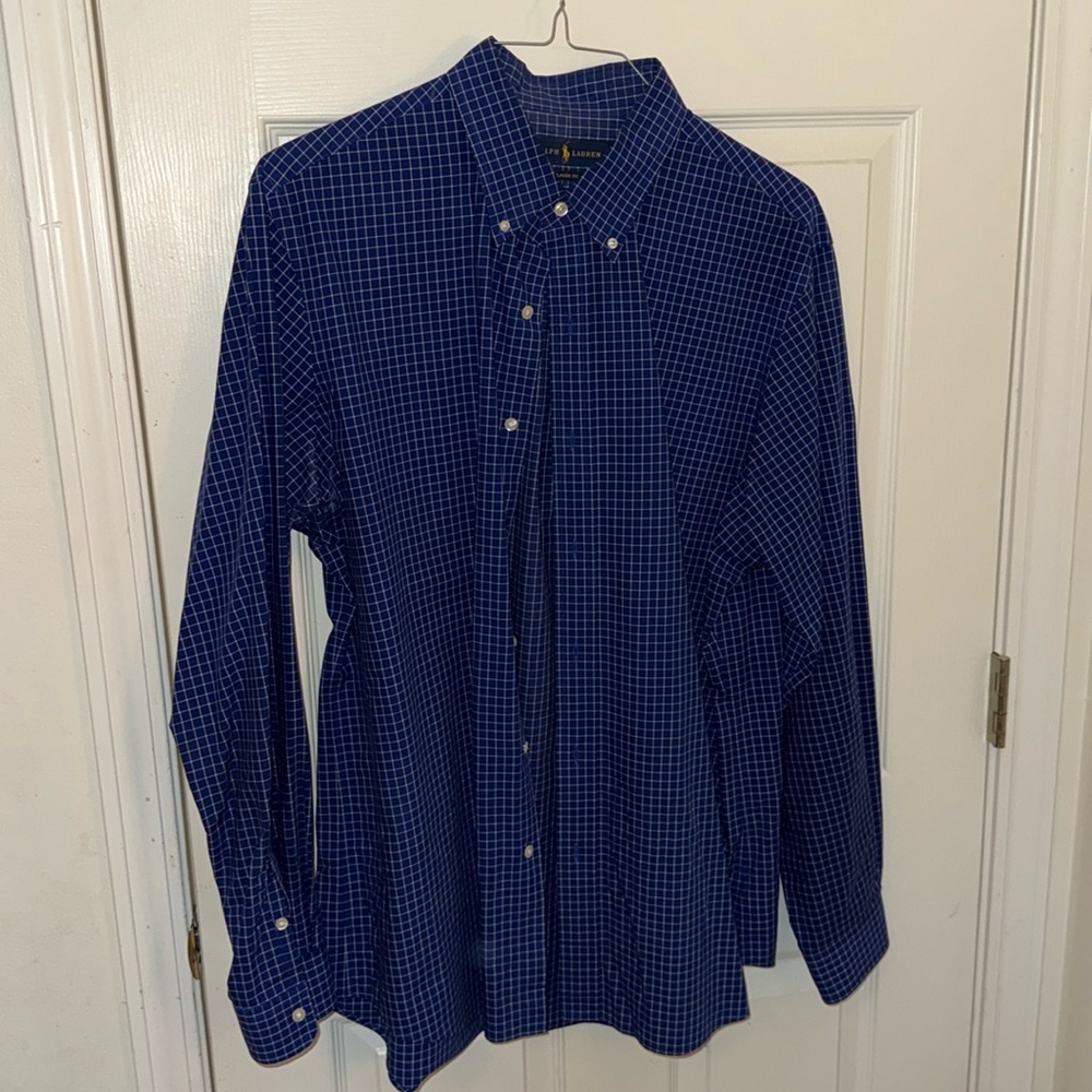 Ralph Laure Classic Fit XL button down
